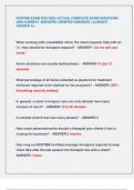 NCBTMB EXAM 2024-2025 &vert;ACTUAL COMPLETE EXAM QUESTIONS  AND CORRECT ANSWERS &lpar;VERIFIED ANSWERS &rpar; ALREADY  GRADED A&plus;&period;