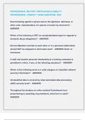 PROFESSIONAL MILITARY KNOWLEDGE ELIGIBILITY PROFESSIONAL CONDUCT EXAM QUESTIONS 2024