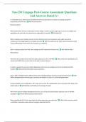 Nos-230 Cengage Post-Course Assessment Questions And Answers Rated A&plus;