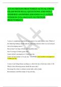 ATI NUTRTION PROCTORED ACTUAL FINAL  EXAM WITH REAL QUESTIONS AND WELL  VERIFIED ANSWERS &lbrack;GRADED A&plus;&rsqb; LATEST  VERSION 2024-4045&sol;&sol;ATI NUTRITION  PROCTORED&excl;&excl;&excl;