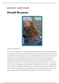 CASE STUDY &ndash; HEART FAILURE  Donald Bergman &lpar;answered&rpar; all responses 100&percnt; correct&period; 
