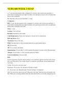 &lpar;answered&rpar; NURS 680 WEEK 3 SOAP A 17-year old male presents with a complaint of a red itchy rash over his torso and back x 1 week which is keeping him up at night&period; He denies sick exposures or recent visit to wooded areas&period;