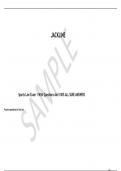  Sports Law Exam 1 With Questions And 100&percnt; ALL SURE ANSWERS 