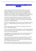 PN 125 EXAM QUESTIONS WITH 100 &percnt; VERIFIED ANSWERS