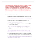 STAT 200 FINAL EXAM 1&period; Latest Complete Solutions with Workings&period; University Of Maryland - University College&period; Question & Answer&period; A Graded&period;