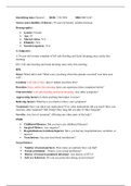 NURS 680 B week 4-A 54-year old woman complain of left side drooling and facial drooping since earlier this morning&period; Case Study&period; 