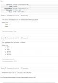 Old Testament Cognate Languages &lpar;OTCL&rpar; Quiz 3&4&lpar;Answers&rpar; Graded 36&period;00 out of 40&period;00 &lpar;90&percnt;&rpar;
