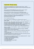 CyberArk Study Dump