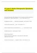 Fl Laws & Rules Chiropractic Questions and Answers&period;