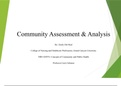 Presentation NRS 428VN Topic 4 Assignment&comma; Community Assessment And Analysis Presentation 