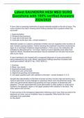 Latest SAUNDERS HESI MED SURG Questions with 100&percnt; verified Answers  2024&sol;2025