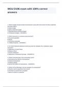 WGU D196 exam with 100- correct answers&period;