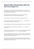 MEDICAL OFFICE ADMINISTRATION Solution pack well answered