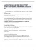 Air MEthods Exam Questions
