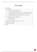 samenvatting psychologie 1