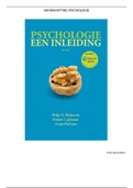 Duidelijke samenvatting Psychologie VU Jaar 1