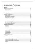 Samenvatting Anatomie en fysiologie - 5e druk inclusief Online, ISBN: 9789006435450  Medische Kennisgebieden