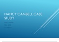 NSG 6430 Week 7  CAMBELL CASE STUDY Stacy Martin 