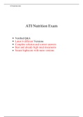 ATI Comprehensive Predictor Exam-&lpar;14 Versions&rpar;-2000QA and other ATI Exams Best ATI Pr0ctored Exam Resources with Correct Answers