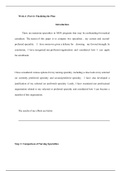 NURS 6003 WEEK 11 SOLUTION