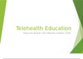 NSG 3150 Group Presentation- TELEHEALTH Education