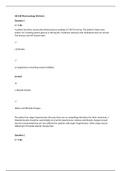 NR 508 PHAMACOLOGY MID TERM EXAM AND ANSWERS &lpar;GRADED A&rpar;