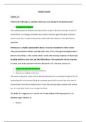 NR 503 - Epidemiology and Statistical Principles - Final Exam Preparation Study Guide