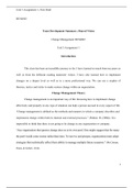 Unit 5 Assignment 1  First Draft &period;docx  BUS4802  Team Development Summary&colon; Shared Vision  Change Management BUS4802  Unit 5 Assignment 1  Introduction  This class has been an incredible journey so far&period; I have learned so much from my peers as well as from 