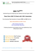 Cisco 300-715 Practice Test, 300-715 Exam Dumps 2021 Update