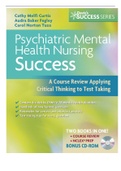 Psychiatric Mental Health Nursing Success Textbook PDF