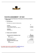 FAC3703 Assignment 1 of 2021