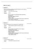 BUSI 411 Exam 3 (Version 3)-25Q &A, BUSI 411 OPERATIONS MANAGEMENT, Liberty University