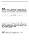 BUSI 411 Exam 4 (Version 1)-25Q &A, BUSI 411 OPERATIONS MANAGEMENT, Liberty University