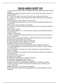 MDA 224 2019 HESI EXIT V2&period; QUESTIONS & ANSWERS&period; A&plus; RATED
