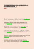 TNCC WRITTEN EXAM 2024&period; &sol;&sol; GRADED A&plus;&period; &sol;&sol;  VERIFIED SOLUTIONS&period; &sol;&sol;  NEW&excl;&excl;&excl;