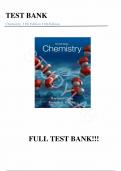 Test Bank - for Chemistry&comma; 11th Edition by Raymond Chang&comma; All Chapters &vert; Complete Questions and Answers &vert; A&plus;