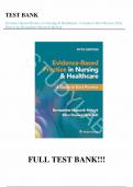 Test Bank - for Evidence-Based Practice in Nursing & Healthcare&colon; A Guide to Best Practice Fifth Edition by Bernadette Mazurek Melnyk&comma; All Chapters &vert; Complete Guide A&plus;