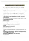 NURS 711 FINAL EXAM QUESTIONS AND ANSWERS
