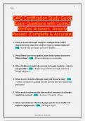 GAIQ Certification Study Guide Exam Questions with Correct Verified Answers&comma; Already Passed&excl; &lpar;Complete & Accurate&rpar;