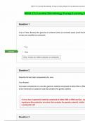 Biod 171 Essential Microbiology For Portage Learning Module 6 Questions and Answers