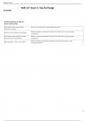 NUR 221 Exam 2&lowbar; Gas Exchange Questions and Answers with Complete Solutions &lpar;verified