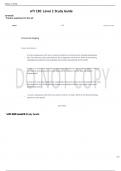 ATI CBC Level 2 Study Guide Questions and Answers with Complete Solutions &lpar;verified Answers&rpar;&lowbar;&period;pdf
