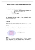 Aplicación del Teorema de Green al estudio de campos vectoriales planos
