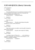 CJUS 610 QUIZ 8 -&lpar;3 Versions&rpar;&comma; CJUS 610 Leadership&comma; Ethics and Policing
