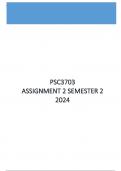 PSC3703 Assignment 2 &lpar;COMPLETE ANSWERS ESSAY&rpar; Semester 2 2024 &semi;100 &percnt; TRUSTED workings&comma; Expert Solved&comma; Explanations and Solutions&period; 