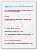CAL REGIONAL PHLEBOTOMY FINAL EXAM 2024-2025 &vert;COMPLETE  EXAM QUESTIONS AND CORRECT ANSWERS &lpar;VERIFIED ANSWERS &rpar;  ALREADY GRADED A&plus;&period;