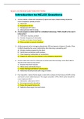 Exam (elaborations) ATI/NCLEX LIVE-REVIEW (ATI/NCLEX LIVE-REVIEW) / NCLEX LIVE-REVIEW QUESTIONS POR TEMAS / NCLEX LIVE-REVIEW TEST BANK / ATI NCLEX LIVE-REVIEW - Assured A+ guide.