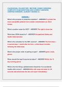 CALREGIONAL PHLEBOTOMY MIDTERM EXAM&lpar;2 VERSIONS&rpar; &vert;COMPLETE EXAM QUESTIONS AND CORRECT ANSWERS  &lpar;VERIFIED ANSWERS &rpar; ALREADY GRADED A&plus;&period;