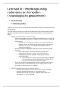 volledige samenvatting Neurologie (VRHV6)