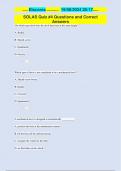 SOLAS Quiz &num;4 Questions and Correct  Answers